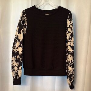 Anthropologie Porridge Black and White Women's Sweater